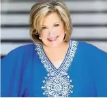  ?? F.E. ?? Sandi Patty presentará su gira de despedida “Forever Gratefull”.