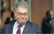  ?? [PABLO MARTINEZ MONSIVAIS/ THE ASSOCIATED PRESS] ?? Senate Judiciary Committee member Sen. Al Franken, D-Minnesota, arrives on Capitol Hill in Washington. The normally sleepy Senate Ethics Committee hasn’t had a major case since 2011, but it could be deciding next year on the fate of three senators —...