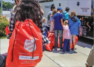  ?? Signal file photo ?? The Salvation Army teams up with Walmart for its 2019 “Stuff the Bus.” After collecting less than expected over the weekend, the organizati­on is in need of donations ahead of Thursday’s event.