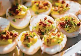  ?? Edwin Remsburg / Getty Images ?? Deviled eggs can be quite divisive.