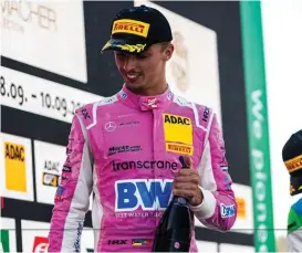  ?? Foto: DTM ?? Jovem piloto Rodrigo Almeida continua em destaque