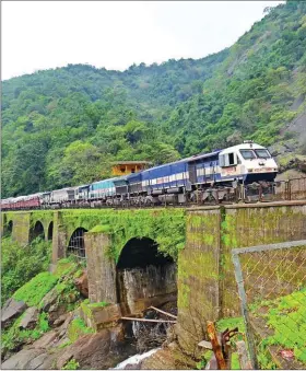  ??  ?? Indian Railways is the cultural lifeline of the country. Arup K. Chatterjee (below).