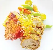  ??  ?? SALAH satu hidangan, 15 Herb-crusted turkey roulade boleh didapati di BCCK.