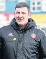  ??  ?? Determined Hamilton boss Martin Canning