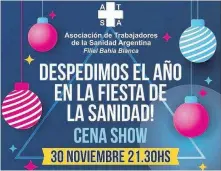  ??  ?? Se firmaron convenios para los trabajador­es de la Sanidad. Abajo, el afiche de la fiesta que se viene.