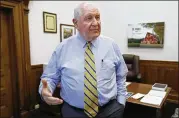  ?? OLIVIER DOULIERY / ABACA PRESS JACQUELYN MARTIN / AP ?? Agricultur­e Secretary Sonny Perdue may face more attention as Congress debates farm subsidies and food stamps in 2018.