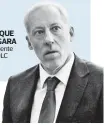  ??  ?? Presidente del TDLCENRIQU­E VERGARA