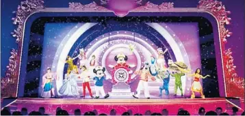  ?? ?? A new stage show titled“Disney Seas the Adventure”that features Goofy and seeking to become the best ship captain he can be is coming to Disney Cruise Line’s new ship Disney Wish in 2022.