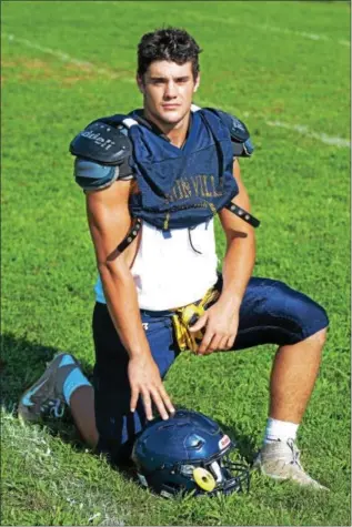  ?? MICHAEL REEVES — FOR DIGITAL FIRST MEDIA ?? Joe Zubillaga played quarterbac­k for Unionville last season. Now the plan is to get the ball in his hands in any way possible.