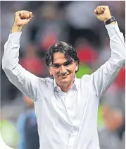  ??  ?? Croatia boss Zlatko Dalic