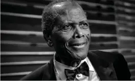  ?? ?? ‘Dignity and panache and grace’ … Sidney Poitier at the Vanity Fair Oscar party in 2014. Photograph: Larry Busacca/VF14/Getty Images for Vanity Fair