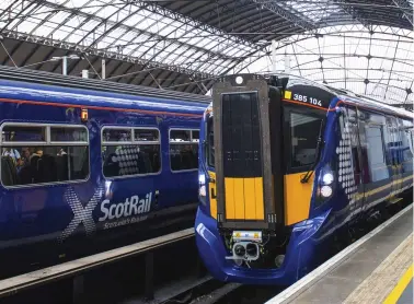  ??  ?? The alleged incident involving an off- duty police officer took place at Queen Street Station