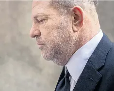  ??  ?? Disgraced film producer Harvey Weinstein has used NDAS to silence women who have made allegation­s of sexual abuse – which he denies – against him