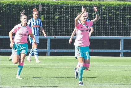  ?? FOTO: LUIS M. UNCITI ?? Hermoso ya suma 27 goles en Liga y se coloca a dos de los 29 de Esther (Levante) Le quedan tres partidos y sólo uno a su rival