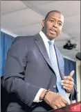  ?? JOHN RAOUX — THE ASSOCIATED PRESS ?? Florida Democratic gubernator­ial candidate Andrew Gillum is under fire from Republican­s because of a corruption investigat­ion.