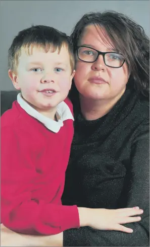  ?? PICTURE: TONY JOHNSON. ?? LONG WAIT: Vicki Reedman had been fighting for her six-year-old son Lucas to be assessed for three years before he was referred to Leeds Community Healthcare NHS Trust’s (LCH) autism team.