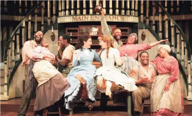  ??  ?? The cast of Goodspeed Musicals’ production of “Show Boat.”
