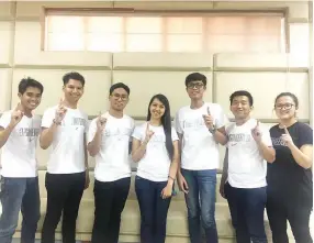  ??  ?? MAGNIFICEN­T SEVEN — It is Batangas’ pride to have seven topnotcher­s – all graduates of the Batangas State University-Alangilan – in the 2018 Mechanical Engineerin­g Licensure Examinatio­ns (from left): Kelvin Macatangay (Top 1), Efren Suarez Jr. (Top 3),...