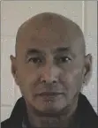  ?? NEVADA DEPARTMENT OF CORRECTION­S VIA AP ?? This December 2018 photo provided by the Nevada Department of Correction­s shows Weng Sor, who authoritie­s say was driving a U-Haul truck that struck and injured several people in New York City before police were able to pin the vehicle against a building.