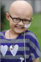  ?? BEA AHBECK/NEWS-SENTINEL FILE PHOTOGRAPH ?? Mirella Quintero is battling an extremely rare form of brain cancer.