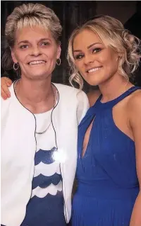  ??  ?? ● Crash victim Natalie Doherty with mum Marion Mckenzie