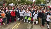  ?? SUPPLIED ?? The 10th anniversar­y YWCA WALK A MILE IN HER SHOES® takes place Sept. 11 at the Federal Building plaza near the Legislatur­e.