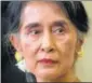  ?? NYT FILE ?? Aung San Suu Kyi