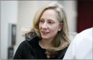  ?? AP PHOTO/CAROLYN KASTER, FILE ?? In this Jan. 4 file photo, Rep. Abigail Spanberger, D-Va., walks to a closed Democratic Caucus meeting on Capitol Hill in Washington.