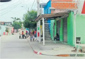  ?? RAFAEL POLO ?? En este sector de la carrera 7C con calle 88 fue baleado alias Cucharo.