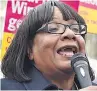  ??  ?? BETRAYED Diane Abbott