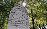  ?? BRANT SANDERLIN/ BSANDERLIN@ AJC.COM ?? The Martin Luther King Jr. National Historic Site in Atlanta