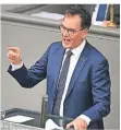  ?? FOTO: DPA ?? Bundesentw­icklungsmi­nister Gerd Müller (CSU) im Bundestag.