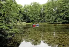  ?? ARCHIV-FOTO: WILHELM SLODCZYK ?? Der Teich in Bendeleben soll saniert werden, um ihn vor der Buga, in der das Barockdorf Außenstand­ort ist, herauszupu­tzen.