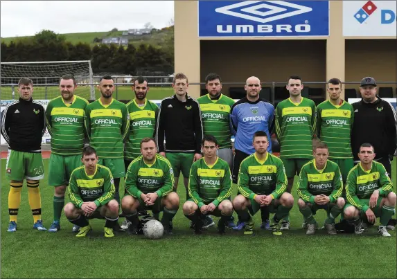  ?? Photo by Domnick Walsh ?? The Mitchels Avenue team that got a walkover against Castlemain­e United in their Division 1A fixture in Mounthawk Park last Monday.