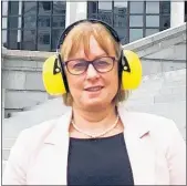  ?? Whakaahau / Supplied ?? Team Te Awamutu member, MP Barbara Kuriger at Parliament.