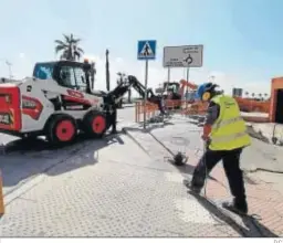  ?? D.C. ?? Inicio de las obras para el centro de transforma­ción de Gallineras.