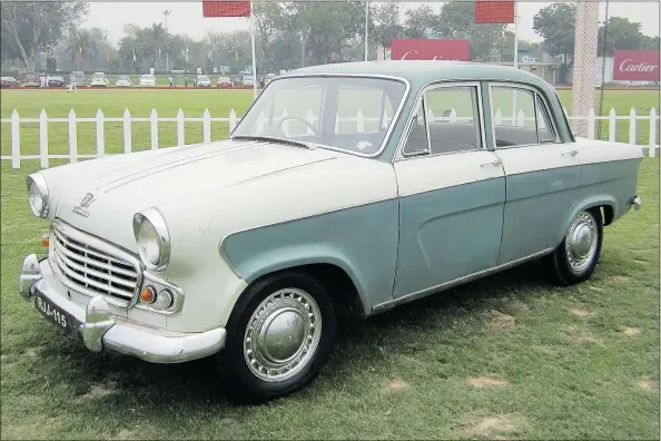  ??  ?? This 1959 Vanguard Vignale was introduced at the Earls Court Motor Show in 1958. More than 26,200 were built, but are rarely seen today.