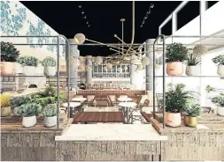  ?? MODEL CTZN ?? Hanif Harji's Shook puts the focus on Israeli cuisine, offering a largely vegetarian menu in a wide-open setting that gives an eye-level view of the kitchen.