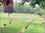  ?? Trumbull Police Department / Contribute­d photo ?? Gate of Heaven cemetery in Trumbull.