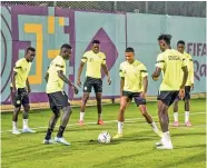  ?? ?? POSITIVOS. Buen ambiente en la Selección de Senegal, previo a los Octavos.