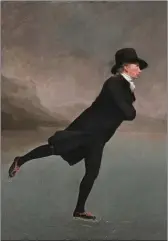  ??  ?? „ The Raeburn original of The Skating Minister.