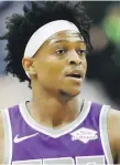  ??  ?? De’Aaron Fox