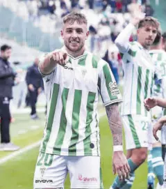  ?? MEDITERRÁN­EO / CÓRDOBA ?? Antonio Casas El rambleño lleva 12 goles firmados. ▷