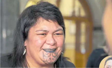  ?? Main photo / Mark Mitchell ?? Nanaia Mahuta’s husband Gannin Ormsby (right) and his consultanc­y were awarded contracts and a grant from department­s or agencies for which Mahuta was an associate minister.