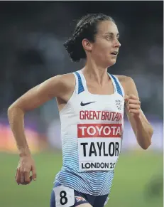  ??  ?? Charlotte Taylor in action.