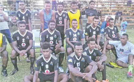  ?? Photo: Charles Chambers ?? Vodafone Premier League champions Ba team at Govind Park, Ba.