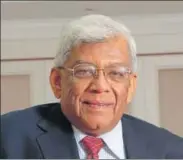  ?? MINT/FILE ?? HDFC chairman Deepak Parekh. The mortgage lender’s income from operations increased 9.9% to ₹8,453.41 crore as it financed more homes.