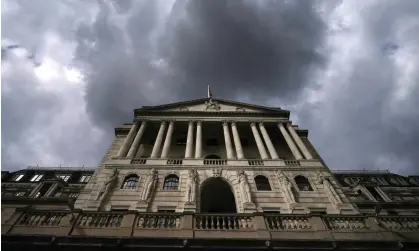  ?? ?? The financial markets were volatile as economists warned that the Bank of England’s efforts to cool inflation by lifting its key lending rate to 5% could trigger a recession. Photograph: Yui Mok/PA