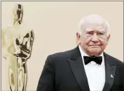  ?? ASSOCIATED PRESS FILE PHOTO ?? In this March 7, 2010, file photo, actor Ed Asner arrives during the 82nd Academy Awards in the Hollywood section of Los Angeles. Asner, the blustery but lovable Lou Grant in two successful television series, has died. He was 91.