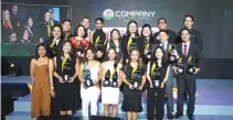 ??  ?? JOLLIBEE Foods Corporatio­n was recognized as Company of the Year.